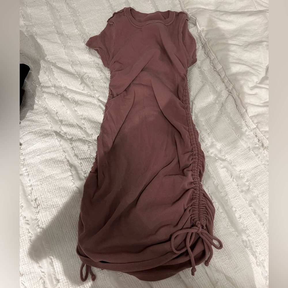 Garage scrunchie dress